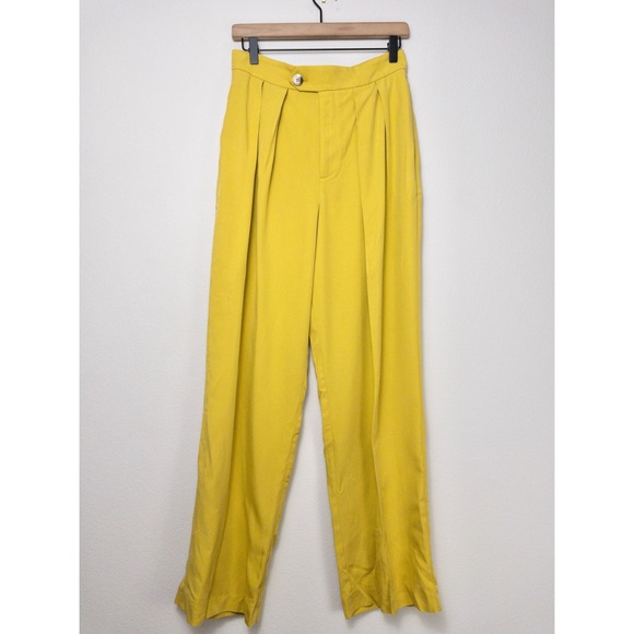 NWT Free People Gabbie Vest Suit Set 4 Trouser Pleat Double Breasted Wide Leg - Picture 10 of 16